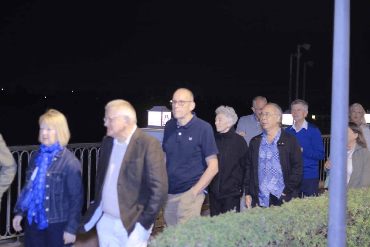 الممشي السياحي في بني سويف يستقبل 37 انجليزي